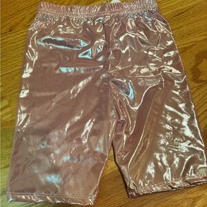 Lola + The Boys ROSE METALLIC BIKE SHORT